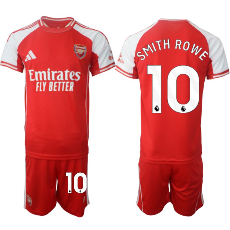 Men 2025-2026 Season Club Arsenal home red #10 Soccer Jersey